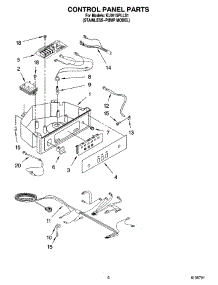 04 - Control Panel Parts parts for Kitchenaid Ice Machine KUIA15PLLS1 from AppliancePartsPros.com