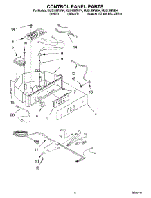 04 - Control Panel Parts parts for Kitchenaid Ice Machine KUIS15NRHT4 from AppliancePartsPros.com