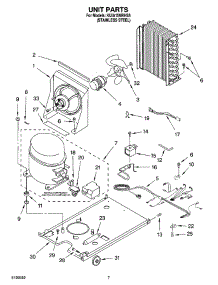 05 - Unit Parts parts for Kitchenaid Ice Machine KUIA15NRHS5 from AppliancePartsPros.com