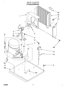 05 - Unit parts for Kitchenaid Ice Machine KUIS185EAL0 from AppliancePartsPros.com
