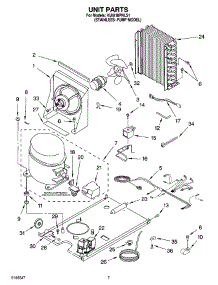 05 - Unit Parts parts for Kitchenaid Ice Machine KUIA18PNLS1 from AppliancePartsPros.com