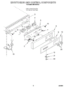 04 - Escutcheon And Control Components parts for Kitchenaid Ice Machine KUIS185DBL0 from AppliancePartsPros.com