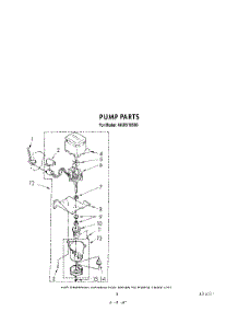 04 - Pump parts for Whirlpool Ice Machine 4KUIS185S0 from AppliancePartsPros.com