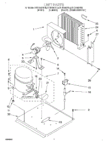 05 - Unit parts for Kitchenaid Ice Machine KUIS185FBL0 from AppliancePartsPros.com