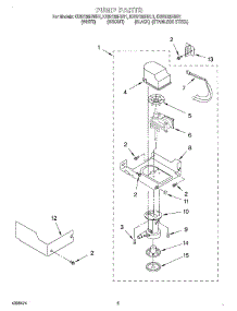 03 - Pump parts for Kitchenaid Ice Machine KUIS155HWH1 from AppliancePartsPros.com