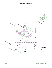03 - Pump Parts parts for Kitchenaid Ice Maker KUIS18NNXW1 from AppliancePartsPros.com