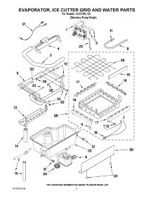 02 - Evaporator, Ice Cutter Grid And Water Parts parts for Kitchenaid Ice Maker KUIC15PLXS1 from AppliancePartsPros.com