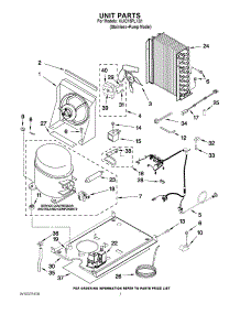 05 - Unit Parts parts for Kitchenaid Ice Maker KUIC15PLXS1 from AppliancePartsPros.com