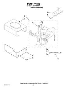03 - Pump Parts parts for Kitchenaid Ice Maker KUIP15PRXX0 from AppliancePartsPros.com