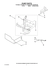 03 - Pump Parts parts for Kitchenaid Ice Maker KUIS18NNXB0 from AppliancePartsPros.com