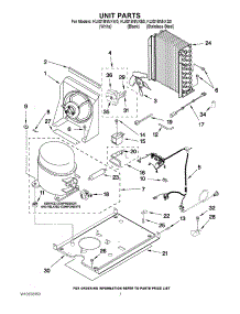 05 - Unit Parts parts for Kitchenaid Ice Maker KUIS18NNXB0 from AppliancePartsPros.com