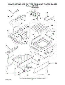 02 - Evaporator, Ice Cutter Grid And Water Parts parts for Kitchenaid Ice Maker KUIC15NLXS0 from AppliancePartsPros.com