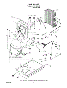 05 - Unit Parts parts for Kitchenaid Ice Maker KUIC18NNXS0 from AppliancePartsPros.com