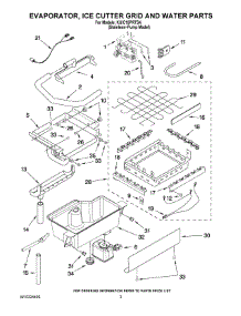 02 - Evaporator, Ice Cutter Grid And Water Parts parts for Kitchenaid Ice Maker KUIC15PRTS4 from AppliancePartsPros.com