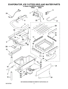 02 - Evaporator, Ice Cutter Grid And Water Parts parts for Kitchenaid Ice Maker KUIS18PNTB4 from AppliancePartsPros.com