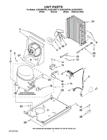 05 - Unit Parts parts for Kitchenaid Ice Machine KUIS15NRTT4 from AppliancePartsPros.com