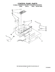 04 - Control Panel Parts parts for Kitchenaid Ice Machine KUIS15NRTW3 from AppliancePartsPros.com
