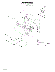 03 - Pump Parts parts for Kitchenaid Ice Machine KUIA18NNJS11 from AppliancePartsPros.com