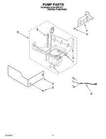 03 - Pump Parts parts for Kitchenaid Ice Machine KUIA15PRLS11 from AppliancePartsPros.com
