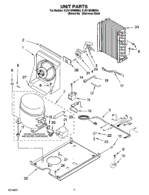 05 - Unit Parts, Optional Parts (Not Included) parts for Kitchenaid Ice Machine KUIV18NNMS4 from AppliancePartsPros.com