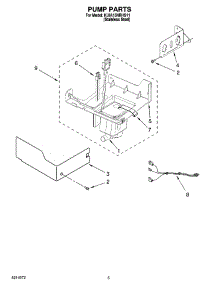 03 - Pump Parts parts for Kitchenaid Ice Machine KUIA15NRHS11 from AppliancePartsPros.com
