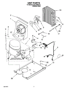 05 - Unit Parts, Optional Parts (Not Included) parts for Kitchenaid Ice Machine KUIA15NRHS11 from AppliancePartsPros.com