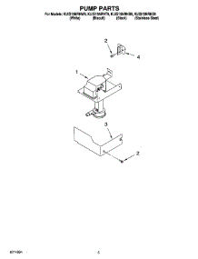 03 - Pump Parts parts for Kitchenaid Ice Machine KUIS15NRHB9 from AppliancePartsPros.com