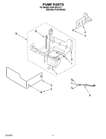 03 - Pump Parts parts for Kitchenaid Ice Machine KUIA15PLLS11 from AppliancePartsPros.com