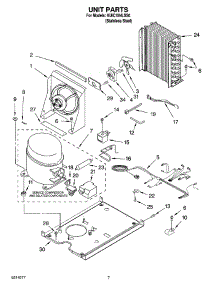 05 - Unit Parts, Optional Parts parts for Kitchenaid Ice Machine KUIC15NLSS0 from AppliancePartsPros.com