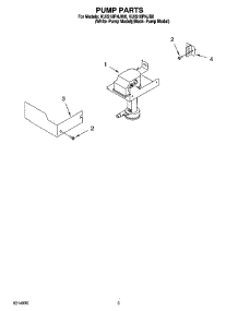 03 - Pump Parts parts for Kitchenaid Ice Machine KUIS18PNJB8 from AppliancePartsPros.com
