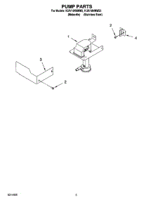 03 - Pump Parts parts for Kitchenaid Ice Machine KUIV18NNMM3 from AppliancePartsPros.com