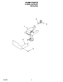 03 - Pump Parts parts for Kitchenaid Ice Machine KUIA15NLHS8 from AppliancePartsPros.com