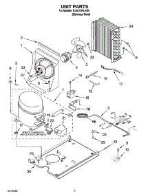 05 - Unit Parts, Optional Parts parts for Kitchenaid Ice Machine KUIA15NLHS8 from AppliancePartsPros.com