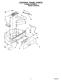 04 - Control Panel Parts parts for Kitchenaid Ice Machine KUIA18PNLS5 from AppliancePartsPros.com