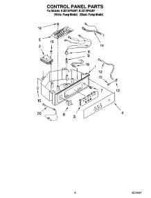 04 - Control Panel Parts parts for Kitchenaid Ice Machine KUIS18PNJW7 from AppliancePartsPros.com