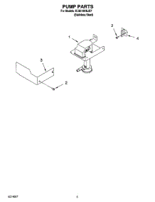 03 - Pump Parts parts for Kitchenaid Ice Machine KUIA18NNJS7 from AppliancePartsPros.com