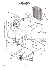 05 - Unit Parts, Optional Parts (Not Included) parts for Kitchenaid Ice Machine KUIA15PLLS4 from AppliancePartsPros.com