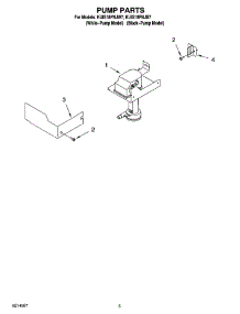 03 - Pump Parts parts for Kitchenaid Ice Machine KUIS18PNJB7 from AppliancePartsPros.com