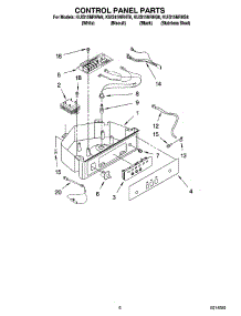 04 - Control Panel Parts parts for Kitchenaid Ice Machine KUIS15NRHW8 from AppliancePartsPros.com