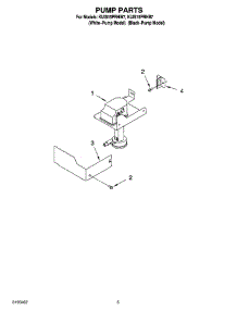 03 - Pump Parts parts for Kitchenaid Ice Machine KUIS15PRHB7 from AppliancePartsPros.com