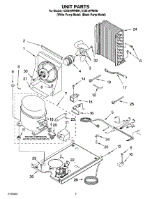 05 - Unit Parts, Optional Parts parts for Kitchenaid Ice Machine KUIS15PRHB7 from AppliancePartsPros.com