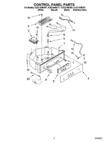 04 - Control Panel Parts parts for Kitchenaid Ice Machine KUIS15NRHT7 from AppliancePartsPros.com
