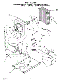 05 - Unit Parts parts for Kitchenaid Ice Machine KUIS18NNJS5 from AppliancePartsPros.com