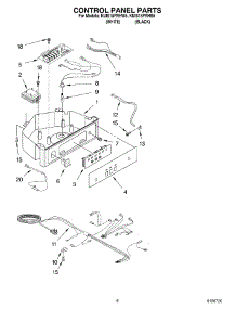 04 - Control Panel Parts parts for Kitchenaid Ice Machine KUIS15PRHB5 from AppliancePartsPros.com