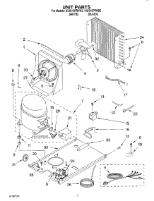 05 - Unit Parts parts for Kitchenaid Ice Machine KUIS15PRHB5 from AppliancePartsPros.com