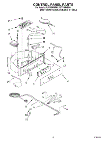 04 - Control Panel Parts parts for Kitchenaid Ice Machine KUIV18NNMM0 from AppliancePartsPros.com
