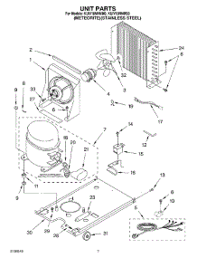 05 - Unit Parts parts for Kitchenaid Ice Machine KUIV18NNMM0 from AppliancePartsPros.com