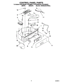 04 - Control Panel Parts parts for Kitchenaid Ice Machine KUIS18NNJW5 from AppliancePartsPros.com