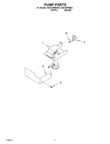 03 - Pump Parts parts for Kitchenaid Ice Machine KUIS15PRHB4 from AppliancePartsPros.com