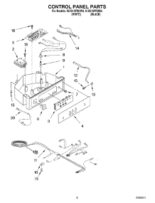 04 - Control Panel Parts parts for Kitchenaid Ice Machine KUIS15PRHW4 from AppliancePartsPros.com